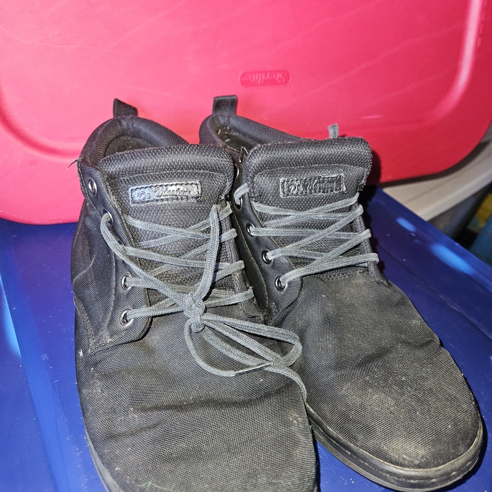 Dr. Martens Black High-Top Sneakers